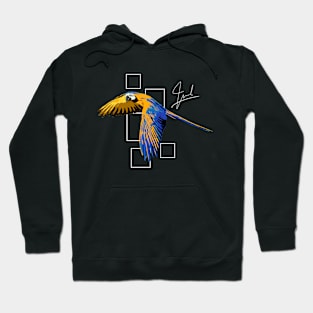 Fly Free  -  Parrot Hoodie